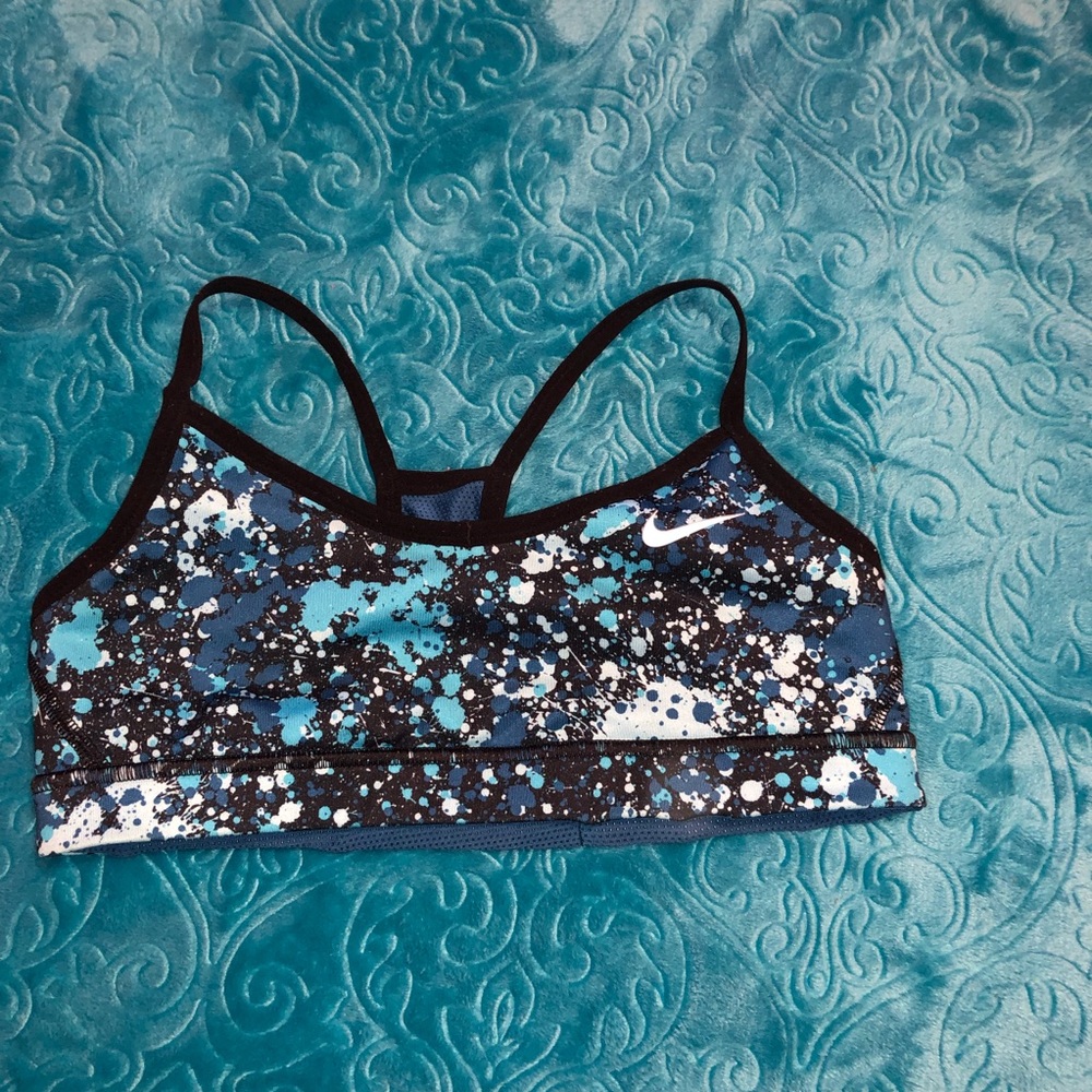 Nike sports bra reverseable blue size xs